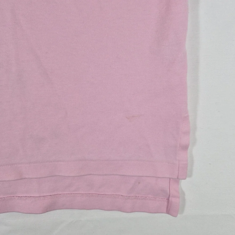 Polo‎ Ralph Lauren Custom Fit Polo Shirt Men L Pink Short Sleeve Cotton Preppy